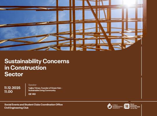 Sustainability Concerns in Construction Sector Poster