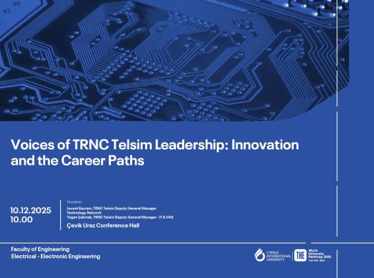 Voices of TRNC Telsim Leadership Poster